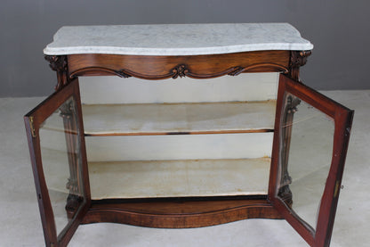 Victorian Serpentine Rosewood Chiffonier - Kernow Furniture