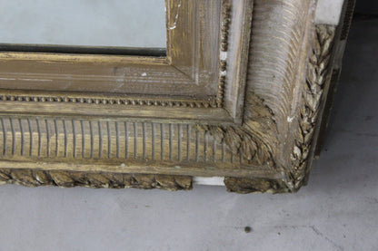 Antique Giltwood Mirror - Kernow Furniture