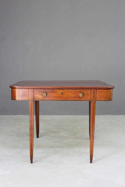 Edwardian Sheraton Style Tea Table - Kernow Furniture