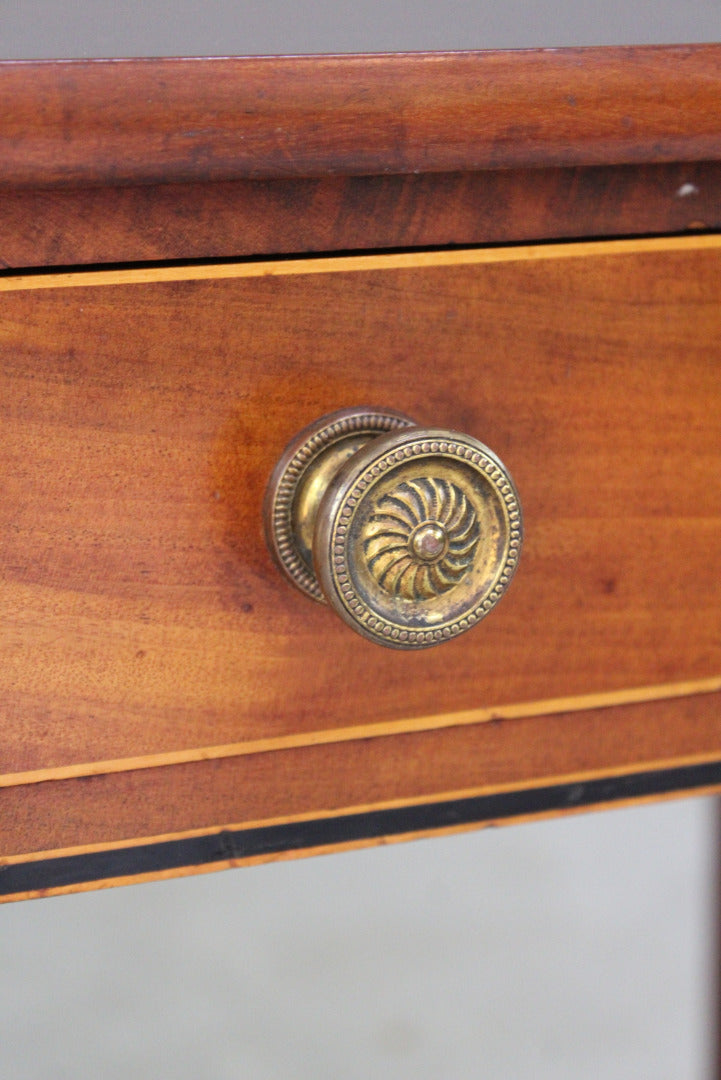 Edwardian Sheraton Style Tea Table - Kernow Furniture