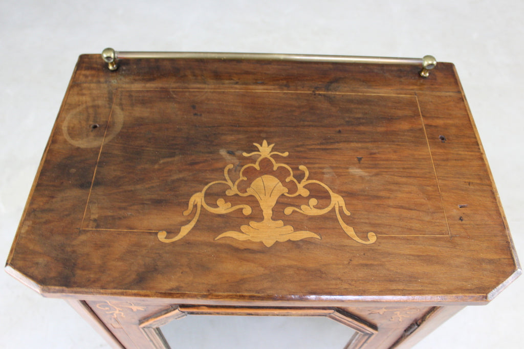 Antique Victorian Music Cabinet - Kernow Furniture