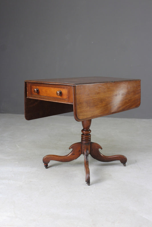 Victorian Mahogany Pembroke Table - Kernow Furniture