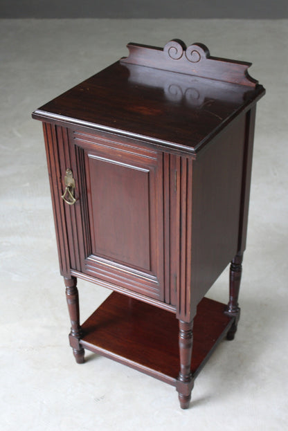 Victorian Mahogany Pot Cupboard - Kernow Furniture