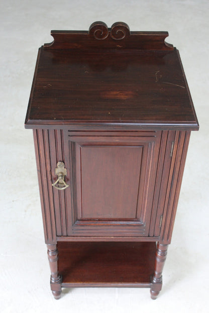 Victorian Mahogany Pot Cupboard - Kernow Furniture