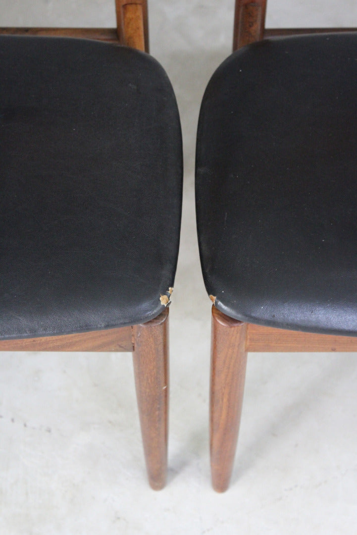 6 Retro E Gomme Dining Chairs - Kernow Furniture