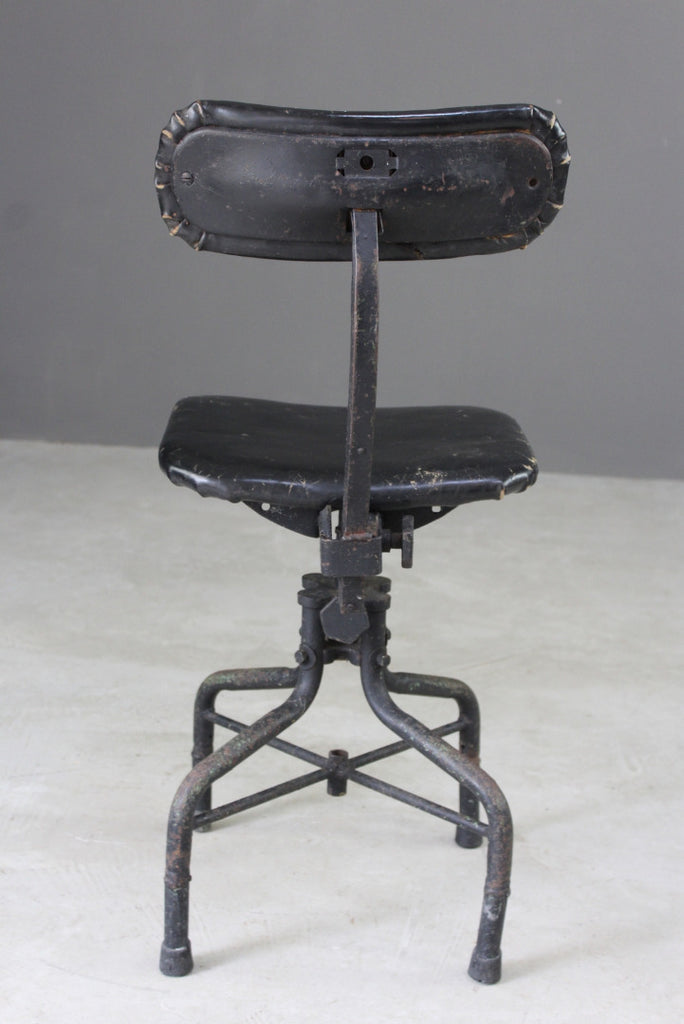 Mid Century Machinist Chair - Kernow Furniture