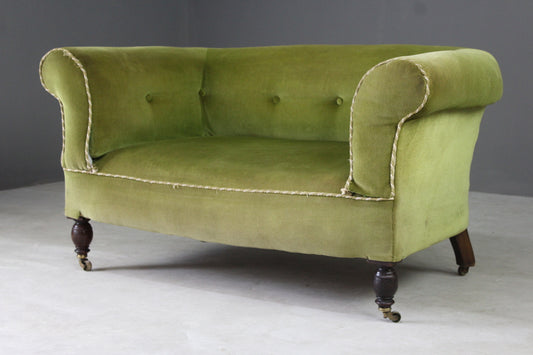 Small Green Chesterfield Sofa - Kernow Furniture