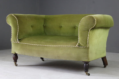 Small Green Chesterfield Sofa - Kernow Furniture