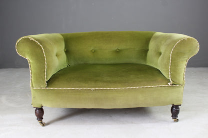 Small Green Chesterfield Sofa - Kernow Furniture