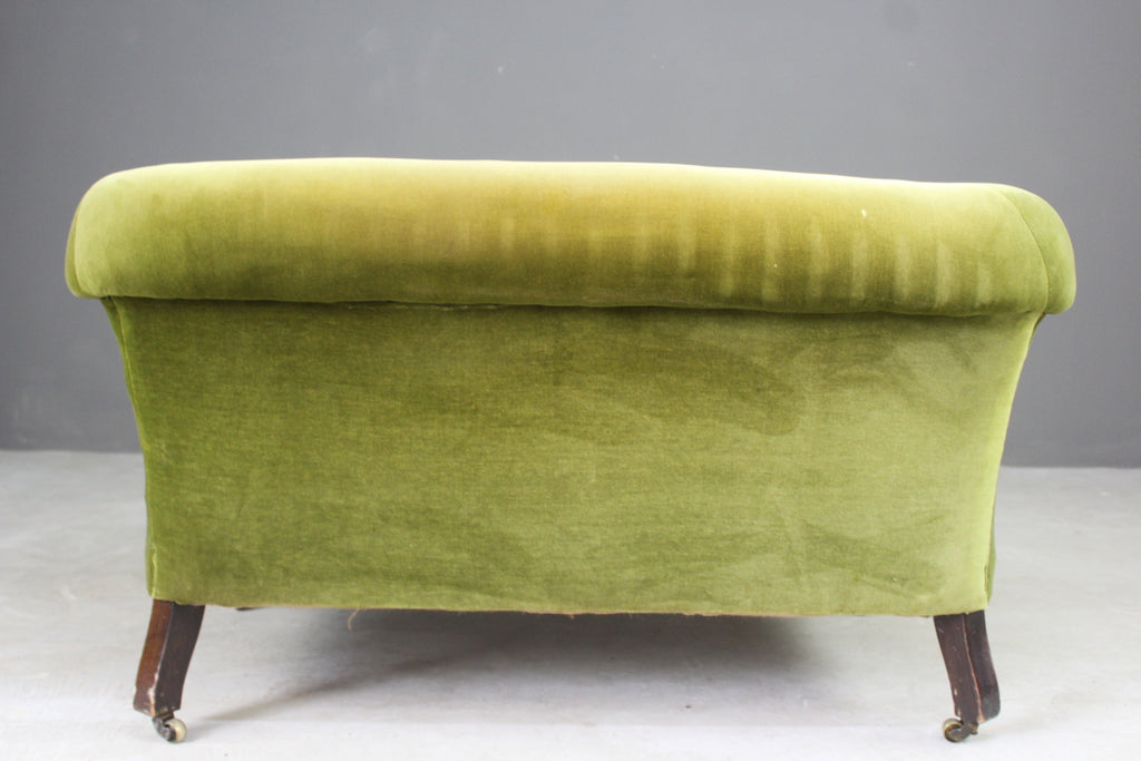 Small Green Chesterfield Sofa - Kernow Furniture