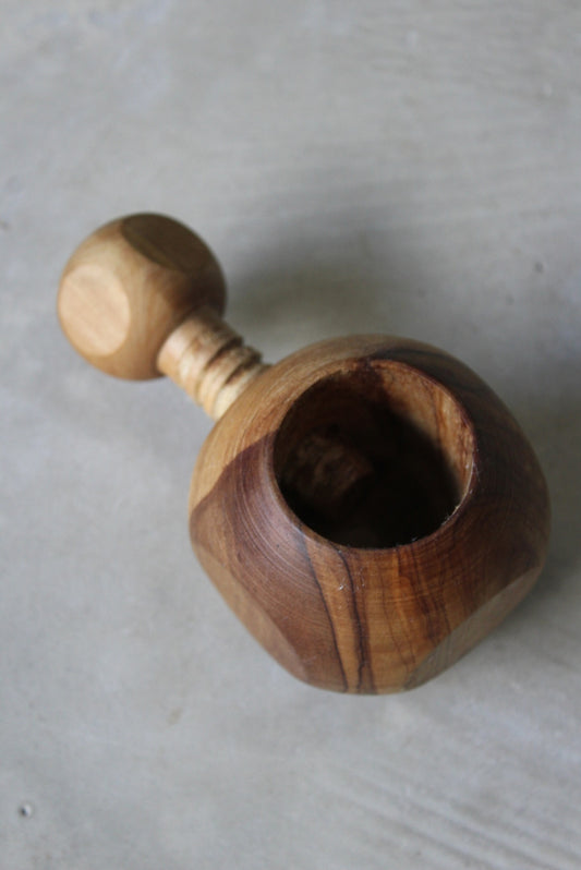 Walnut Screw Nut Cracker - Kernow Furniture