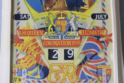 Commemorative Coronation Perpetual Calendar - Kernow Furniture