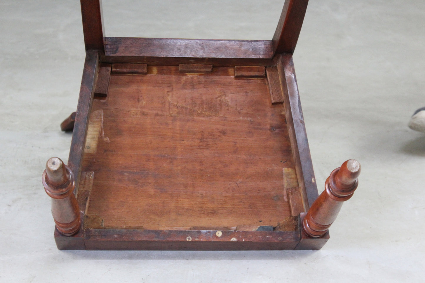 Single Antique Mahogany Bar Back Dining Chair - Kernow Furniture