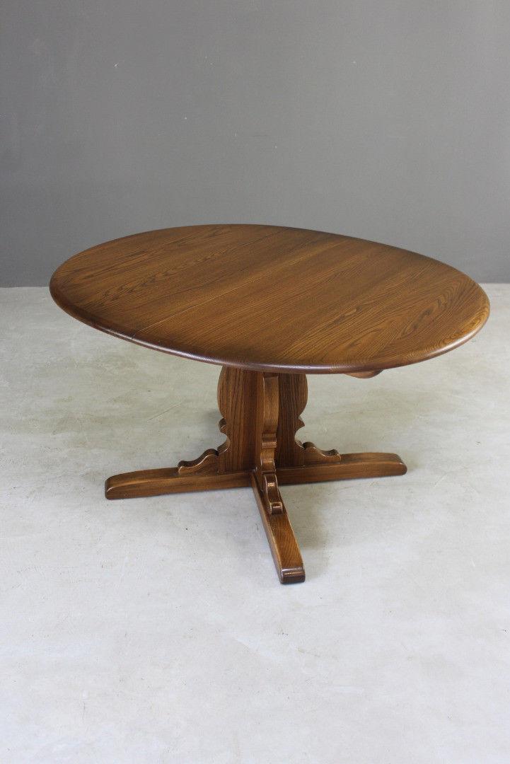 Ercol Draw Leaf Extending Dining Table - Kernow Furniture