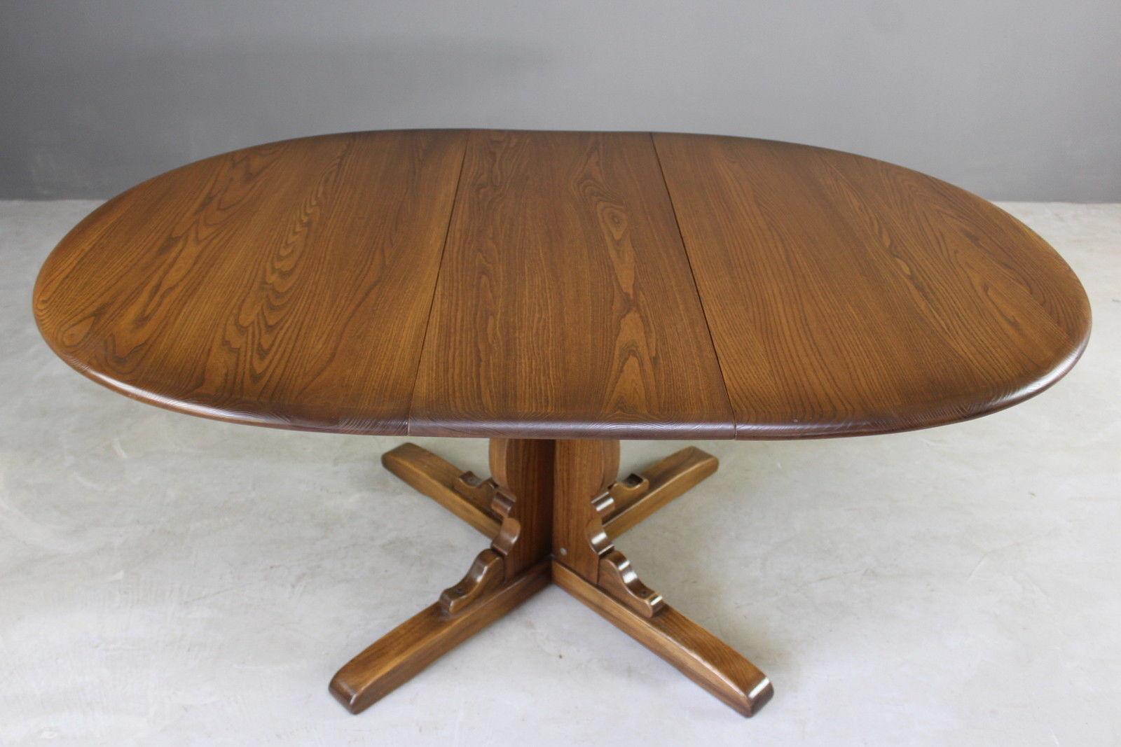 Ercol Draw Leaf Extending Dining Table - Kernow Furniture