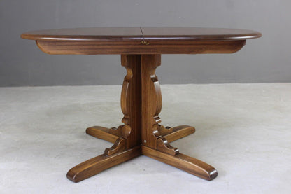 Ercol Draw Leaf Extending Dining Table - Kernow Furniture