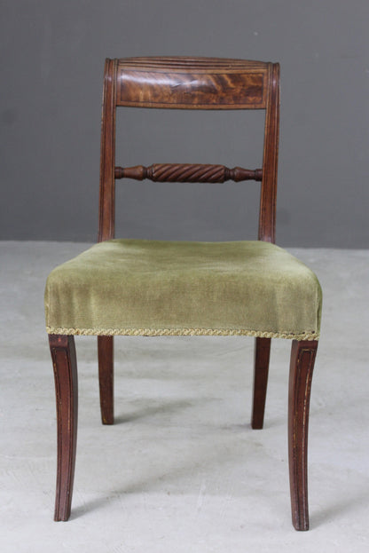 Single Antique Rope Twist Dining Chair - Kernow Furniture
