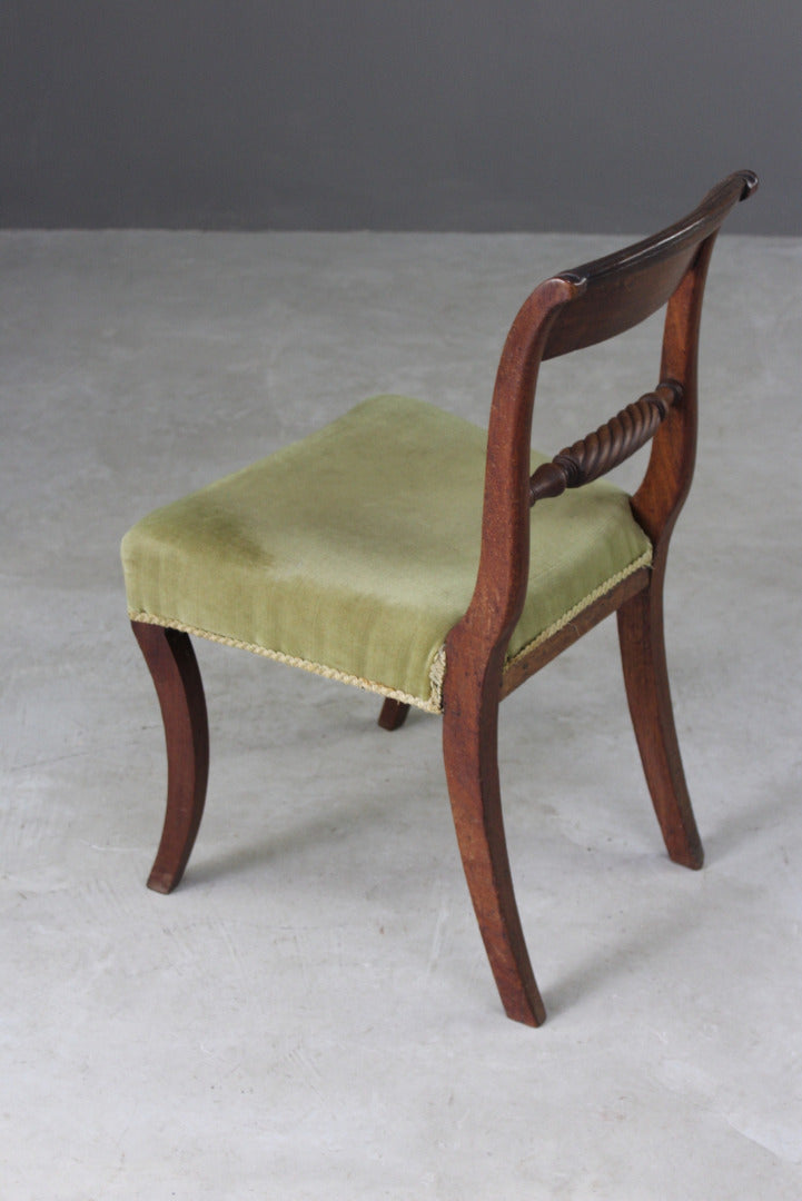 Single Antique Rope Twist Dining Chair - Kernow Furniture