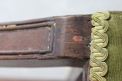 Single Antique Rope Twist Dining Chair - Kernow Furniture