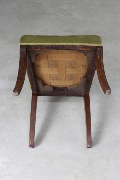 Single Antique Rope Twist Dining Chair - Kernow Furniture