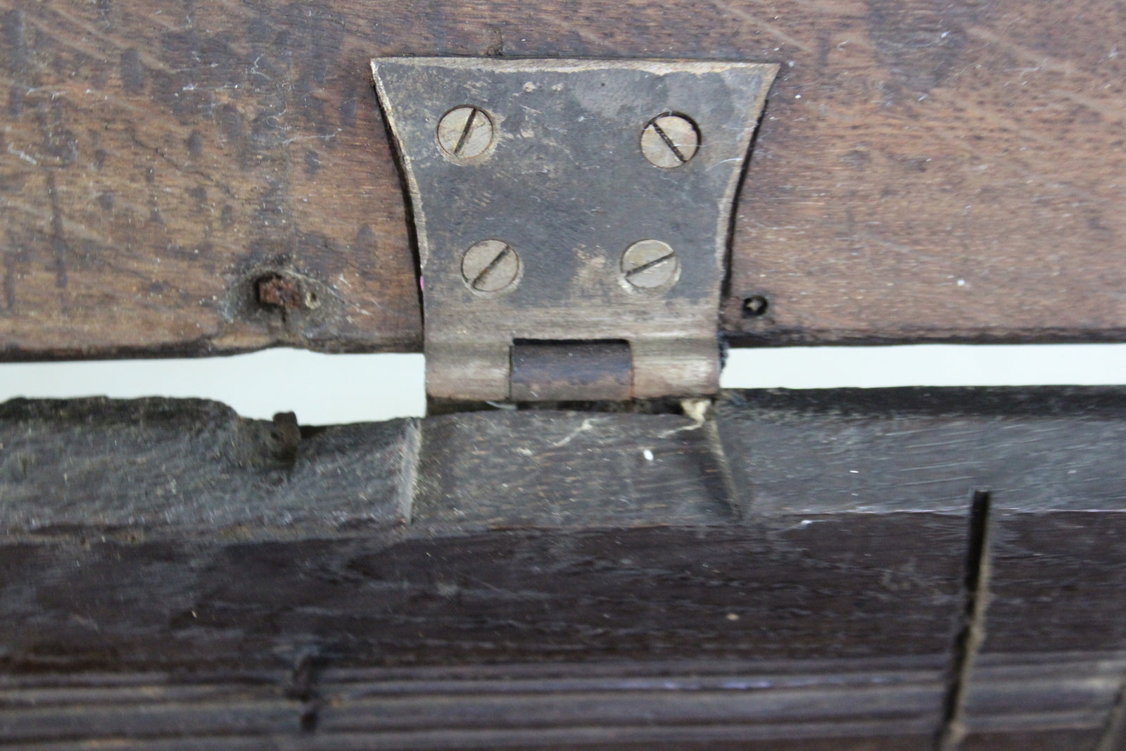 Antique Carved Oak Coffer - Kernow Furniture