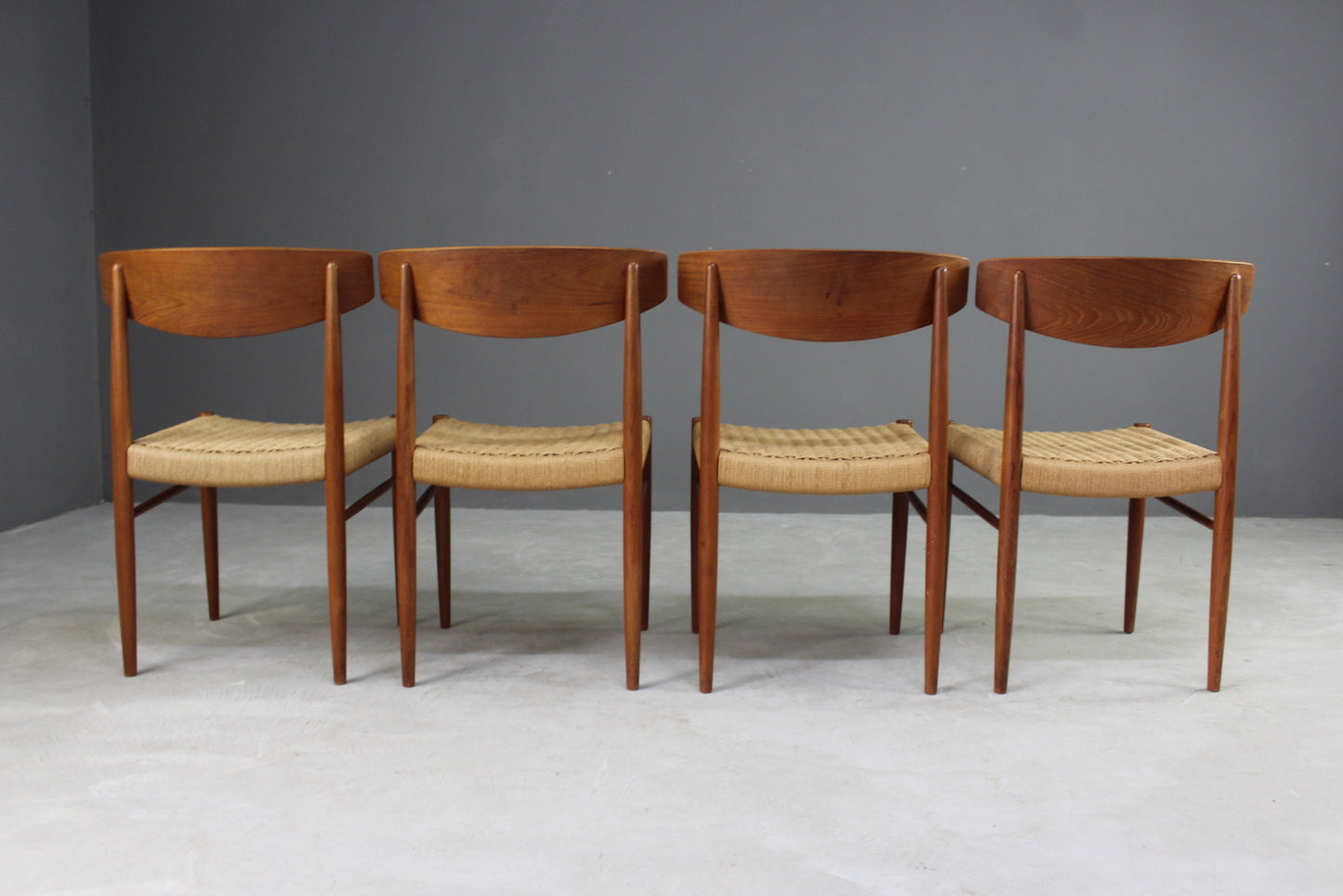 4 AM Mobler 501 Danish Dining Chairs - Kernow Furniture