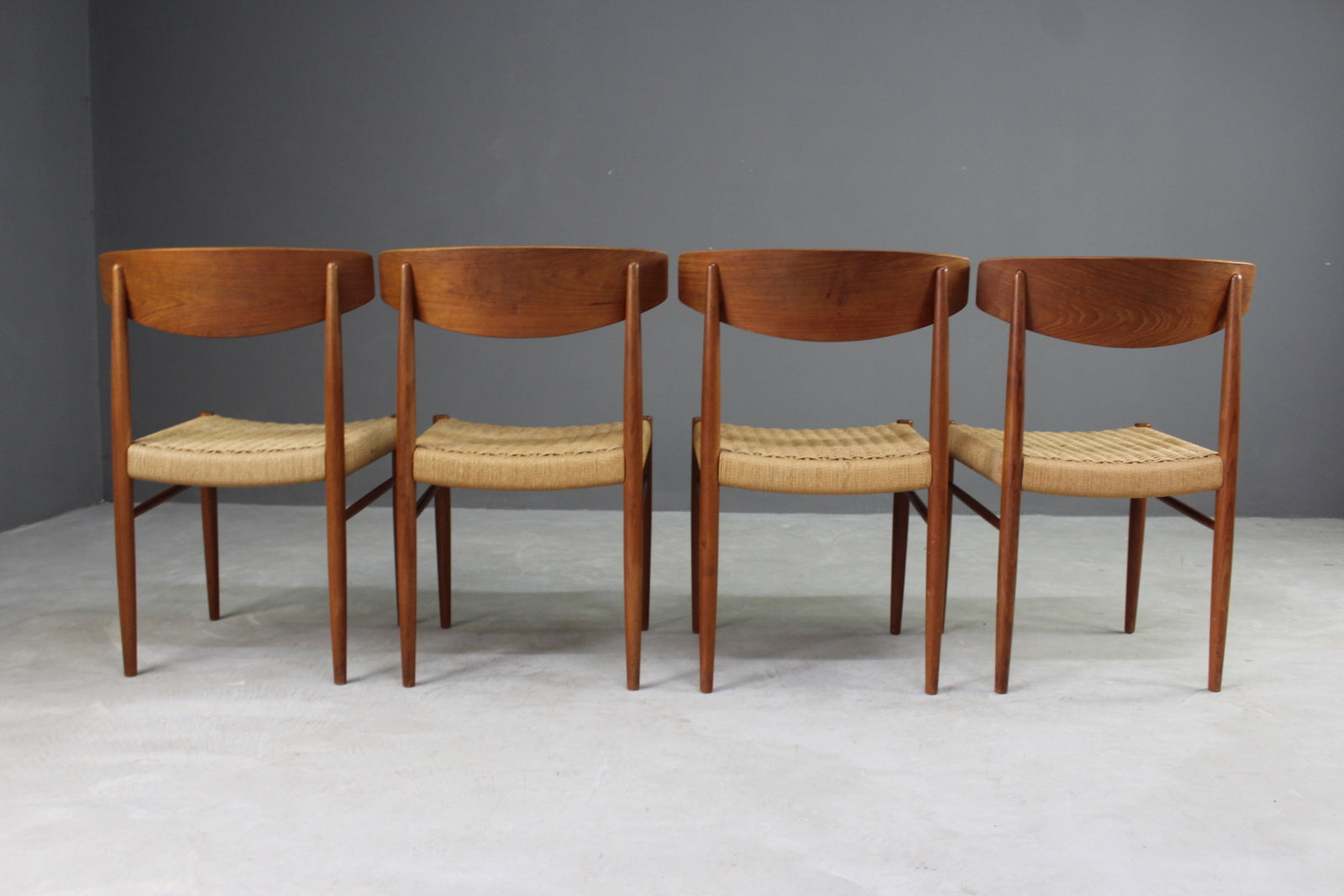 4 AM Mobler 501 Danish Dining Chairs - Kernow Furniture