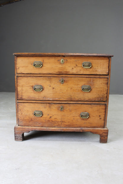 Antique Pine Chest of Drawers - Kernow Furniture