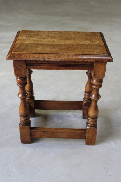 Oak Joint Stool - Kernow Furniture