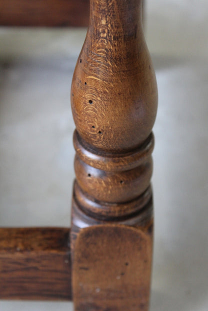 Oak Joint Stool - Kernow Furniture