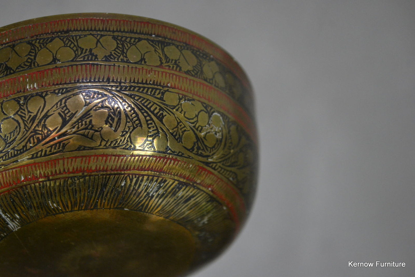 Collection of Eastern Brass Bowls - Kernow Furniture