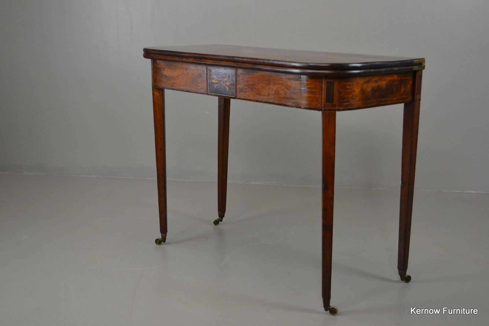 Regency Mahogany Tea Table - Kernow Furniture