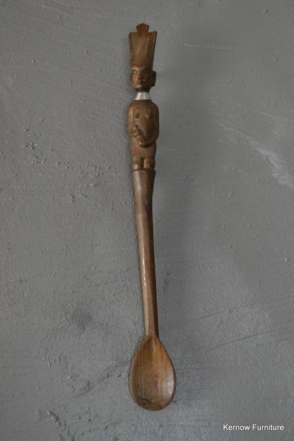 Retro Carved African Utensils - Kernow Furniture