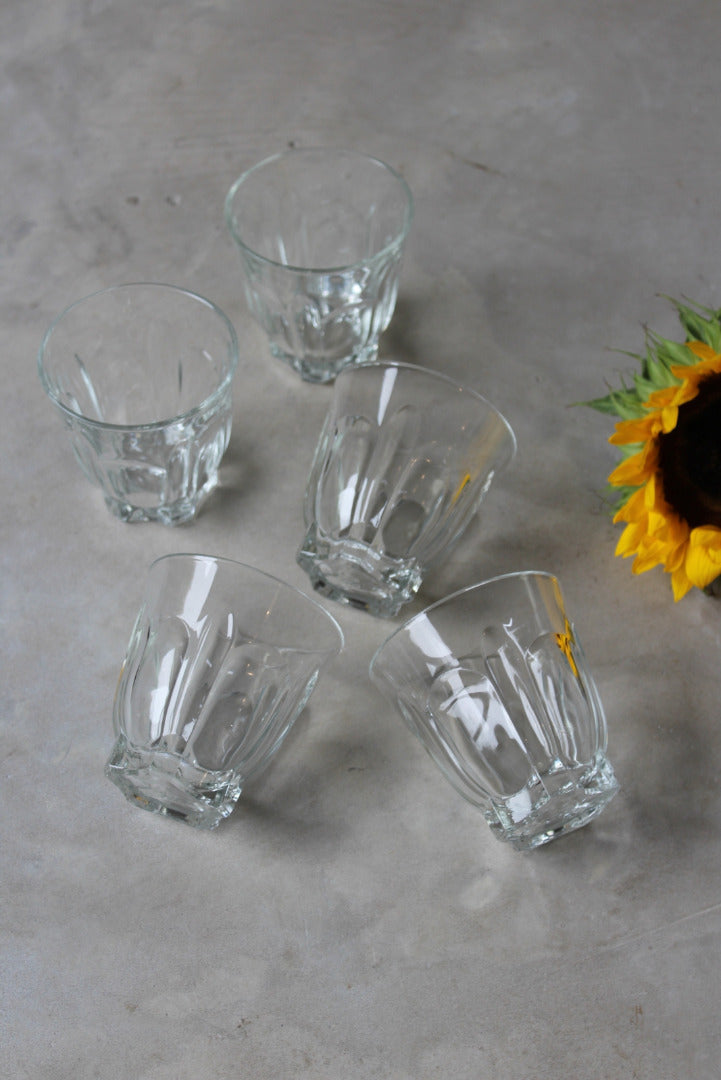 Arcoroc Water Glasses x 5 - Kernow Furniture