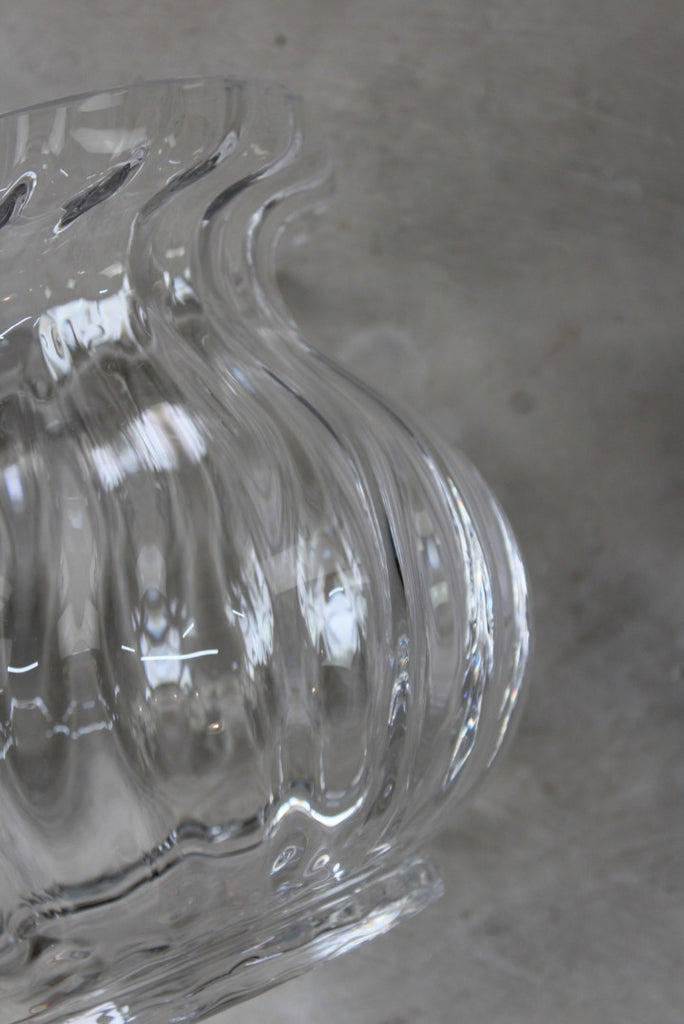Large Glass Bowl Vase - Kernow Furniture