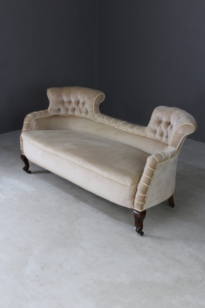 Victorian Scrolled End Sofa - Kernow Furniture