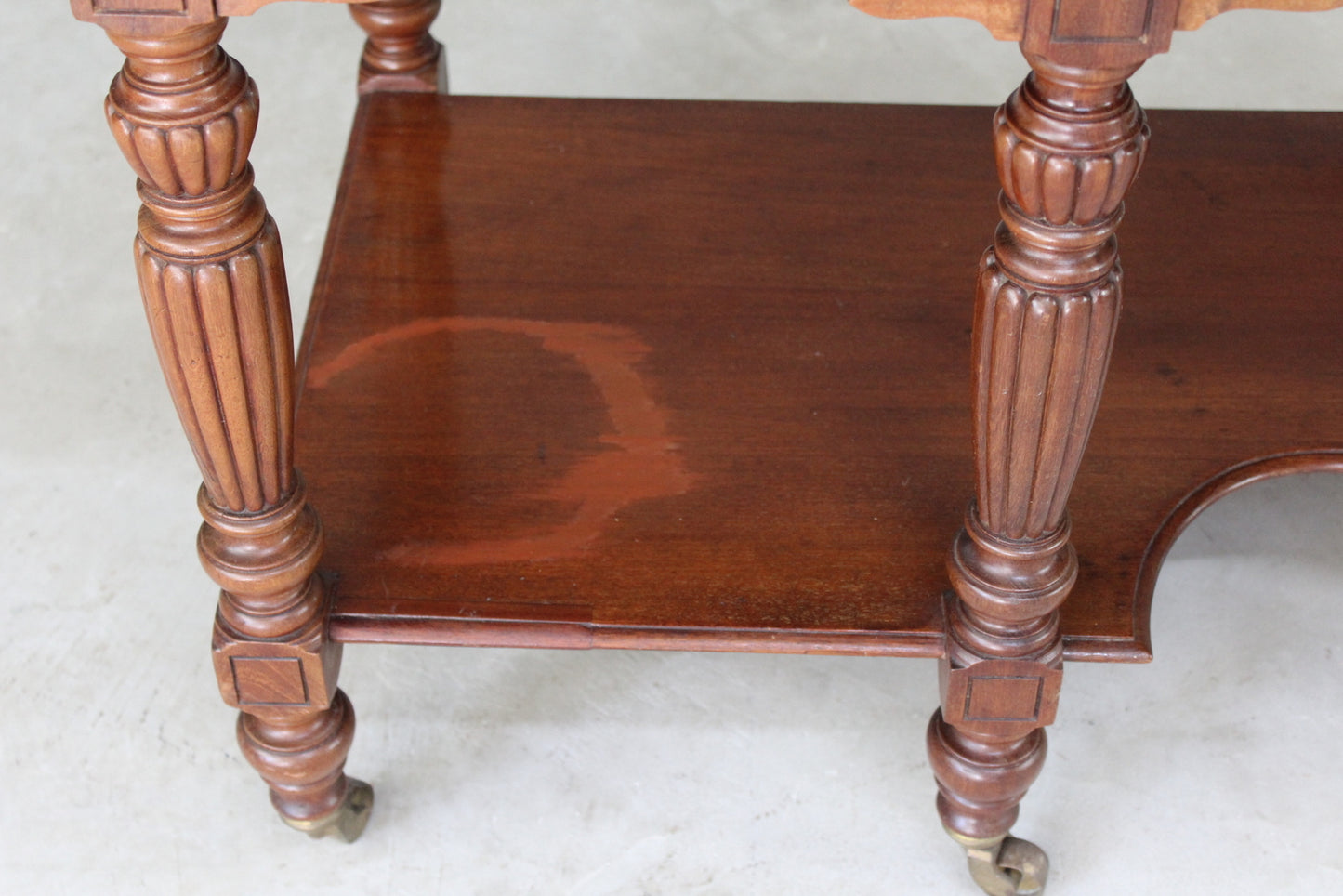 French Marble Top Side Table - Kernow Furniture