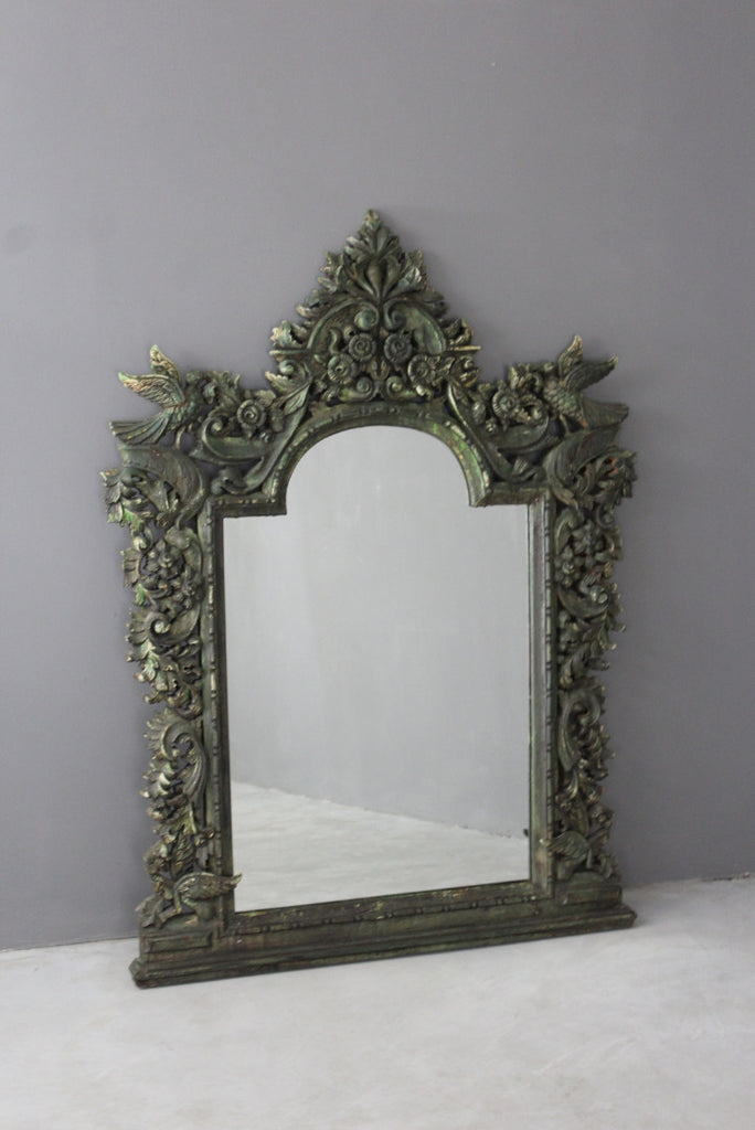 Large Ornate Wall Mirror - Kernow Furniture