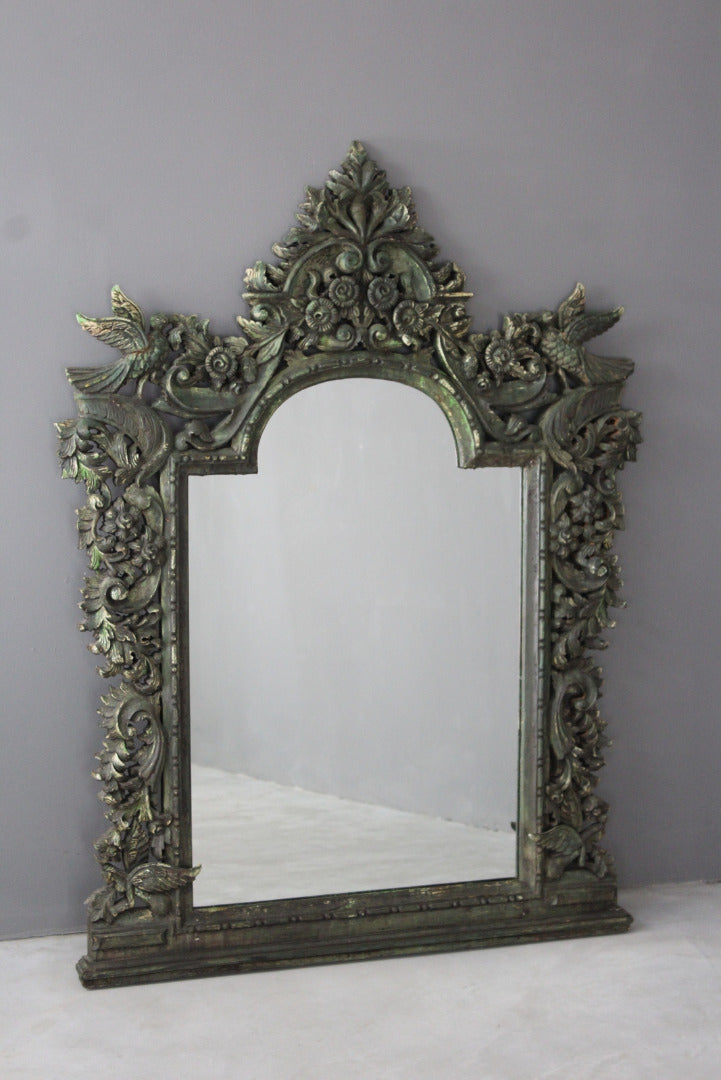 Large Ornate Wall Mirror - Kernow Furniture