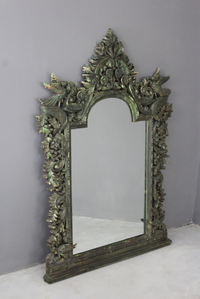 Large Ornate Wall Mirror - Kernow Furniture