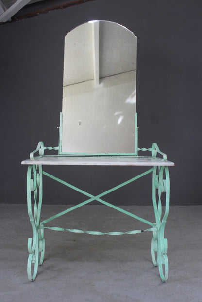 Vintage French Wrought Iron Washstand - Kernow Furniture