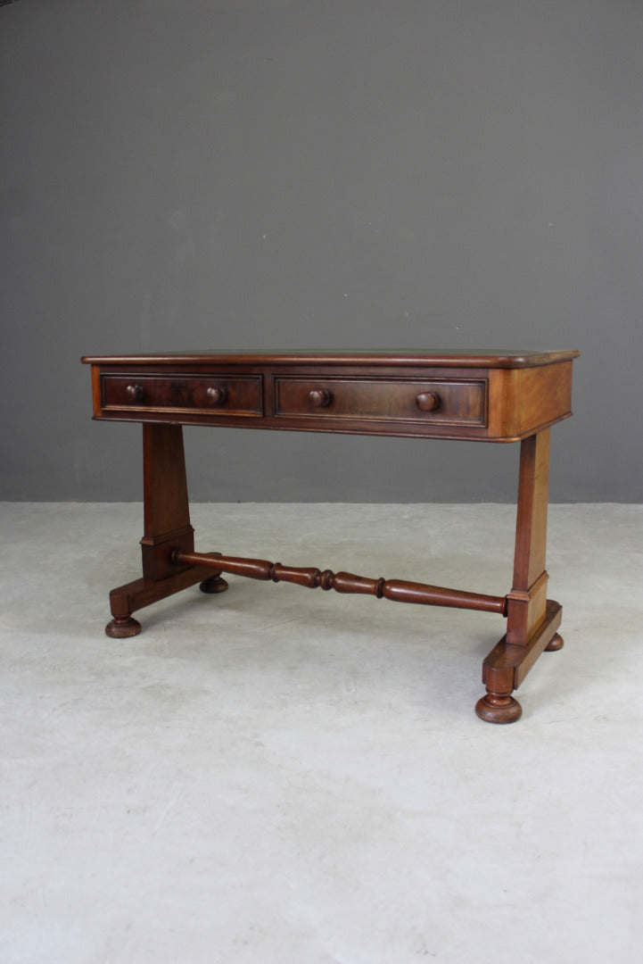 Antique Victorian Mahogany Writing Table - Kernow Furniture