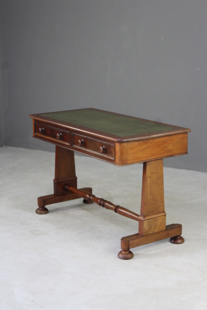 Antique Victorian Mahogany Writing Table - Kernow Furniture