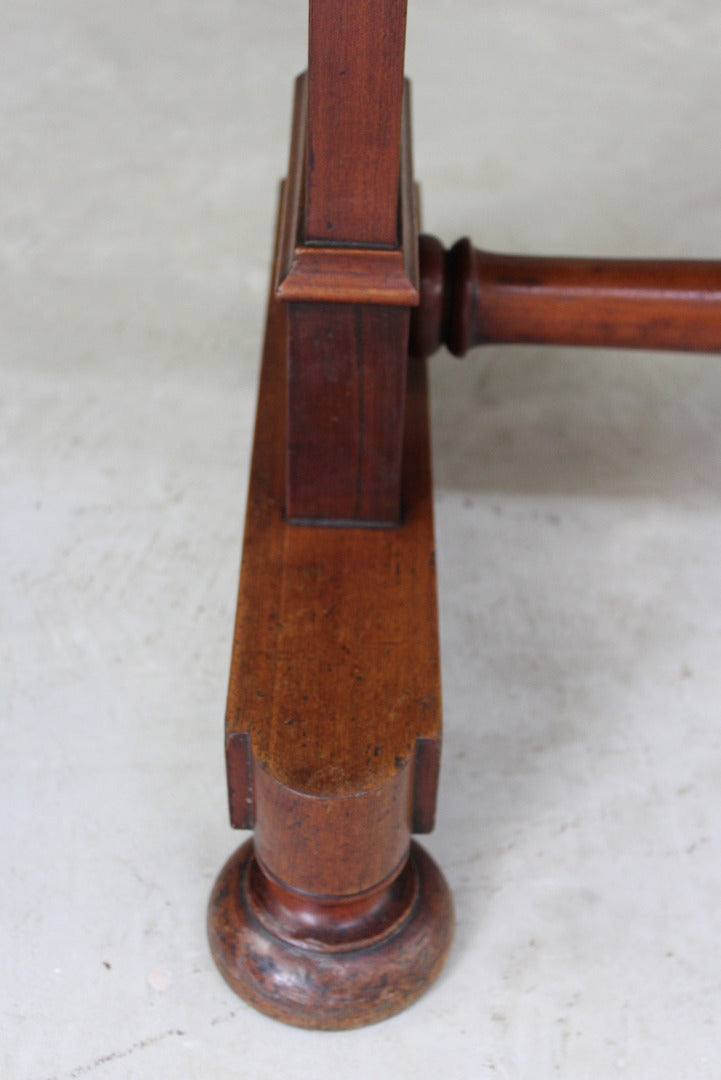 Antique Victorian Mahogany Writing Table - Kernow Furniture