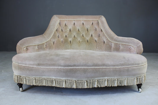 Small Antique Sofa - Kernow Furniture