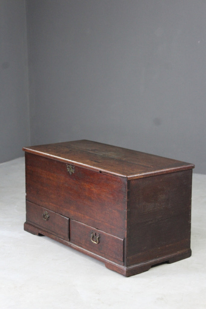 Antique 19th Century Oak Mule Chest - Kernow Furniture