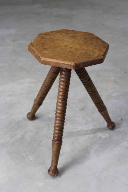 Bobbin Turned Stool - Kernow Furniture