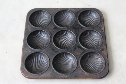 Vintage Shell Bun Tin - Kernow Furniture