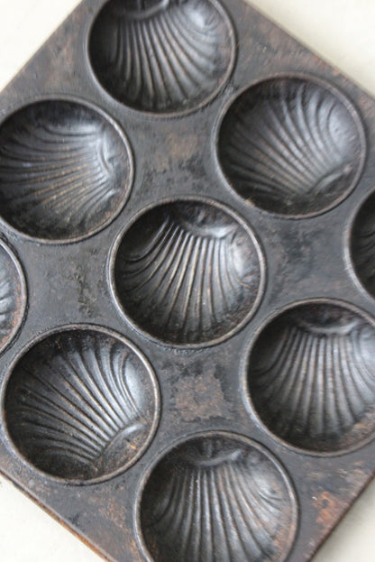 Vintage Shell Bun Tin - Kernow Furniture