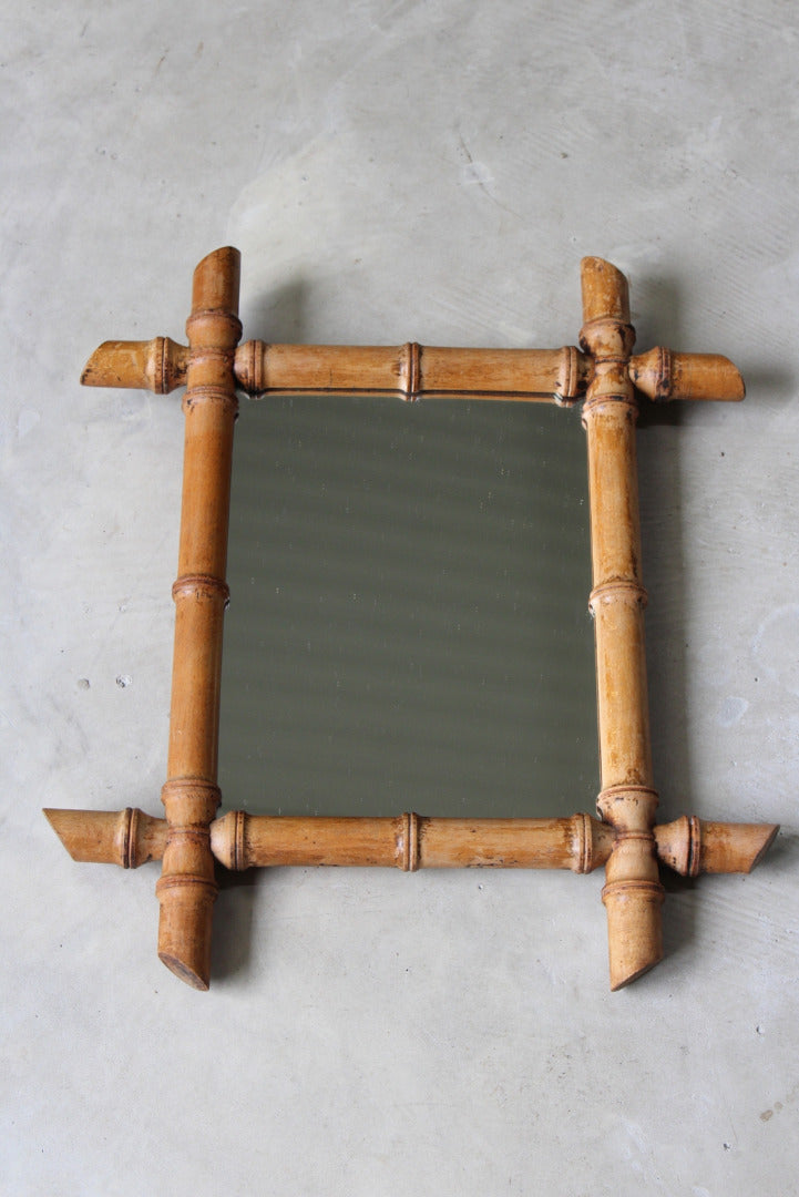 Simulated Bamboo Mirror - Kernow Furniture